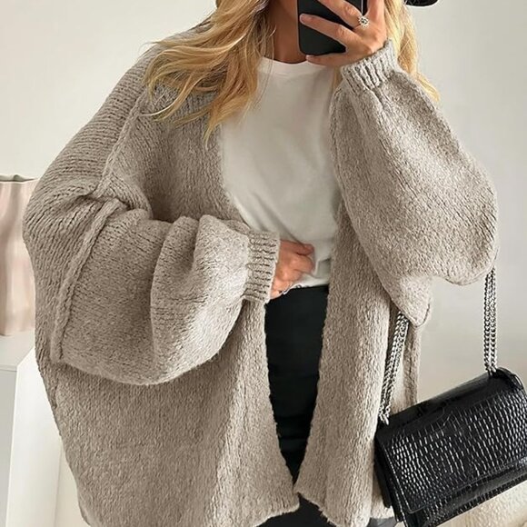 Fall Oversized Cardigan Sweater